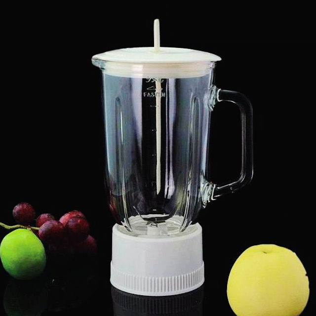 A01 GLASS SET 1.0L Soda lime Glass Blender Jar with Lid Muddler Blade
